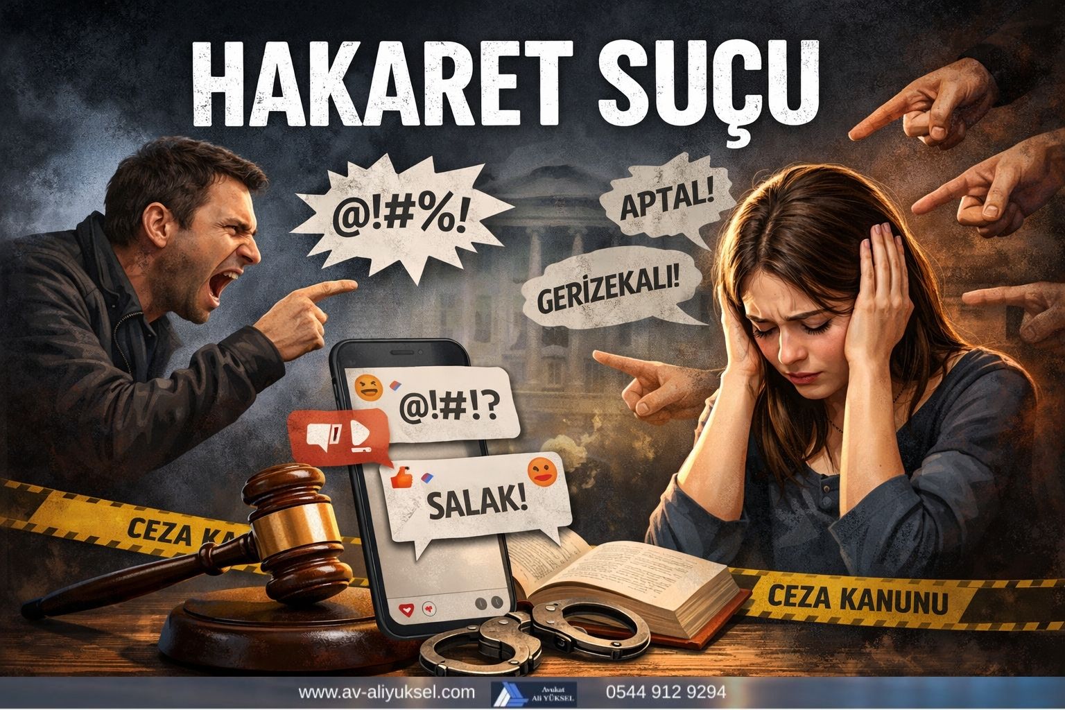 Hakaret Suçu ve Cezası (Tck 125)